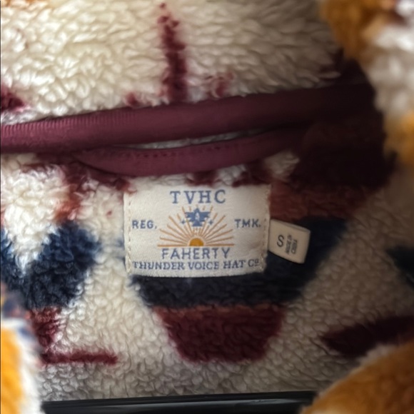 Faherty Multicolor Fleece Jacket - Picture 2 of 8